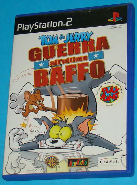 Tom & Jerry in Guerra all'Ultimo Baffo - Sony Playstation 2 PS2 - PAL