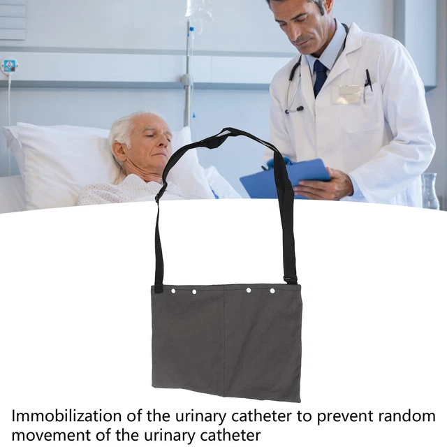 Urina Drenaggio Sacchetto Holder Impermeabile Regolabile Holder Fisso Catete DB3