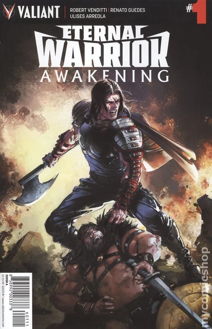 Eternal Warrior Awakening 1A Crain VF 2017 Stock Image