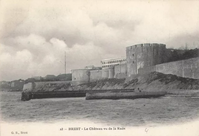 CPA - BREST - le chateau 29630