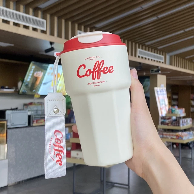 Premium Stainless-Steel Tumbler, Spill-Proof Vacuum Insulated Coffee Travel Mug