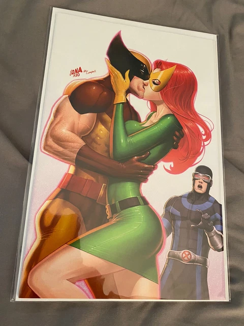 X-MEN #11 DNA DAVID NAKAYAMA Secret Virgin Variant J.S.Campbell ASM 606 CVR
