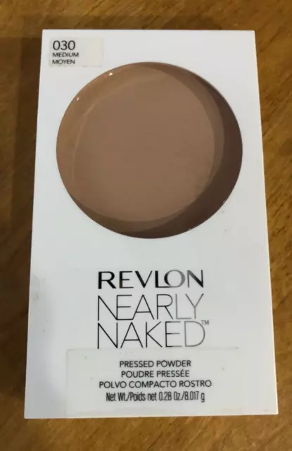 Revlon Nearly Naked Pressed Powder #030 Medium