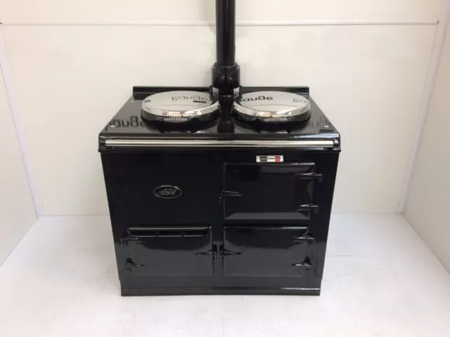 Aga Gas Cooker 2 oven Reconditioned by Range Exchange BSI Kitemark Certified