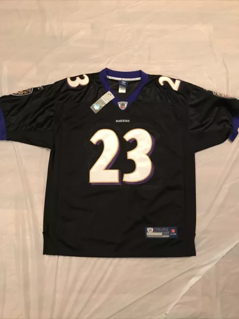 New!! 100% Authentic Reebok Willis McGahee #23 Baltimore Ravens Jersey Size 50