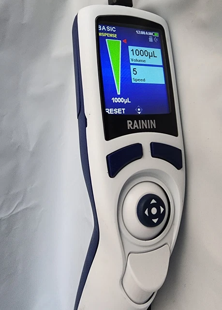 RAININ 10-1000μL E4 XLS electronic single-channel pipette, B1562504U