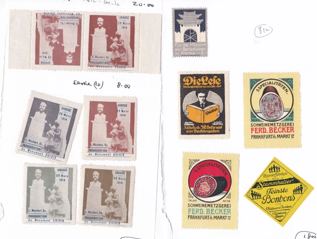 Pensionierte Händler Zulassungsbuch Seite N01 Lose Stempel Mix - Lagerkarte Nicht Inkl.