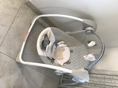 Chicco USATA CHICCO SDRAIETTA ALTALENA ELETTRICA RELAX & PLAY CHICCO GREY 