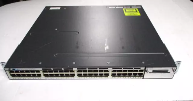 Cisco WS-C3750X-48P-S PoE switch 1 x 715W power supply 3750X