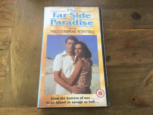 The Far Side of Paradise - VHS Video Cassette Movie Peter O’Toole Thriller Film
