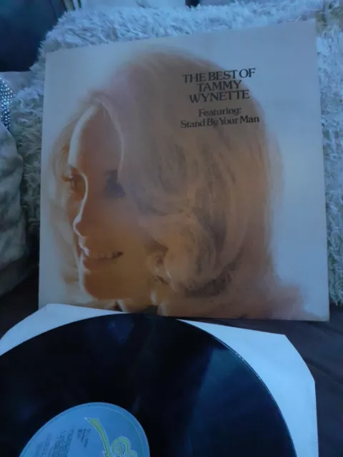 Tammy Wynette : The Best Of..  LP Vinyl Record EPC32015 'Stand By Your Man' NM