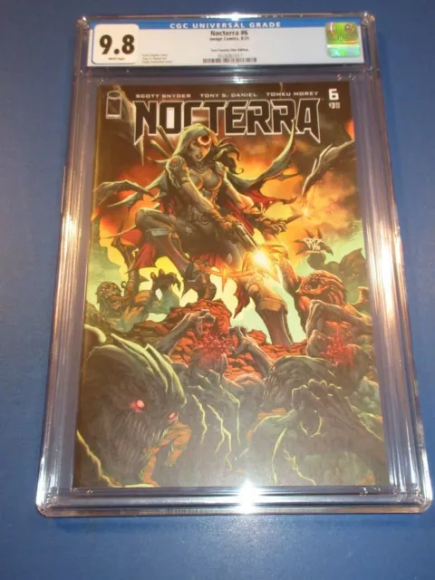 Nocterra #6 Great Tyndall Variant CGC 9.8 NM/M Gorgeous Gem Wow
