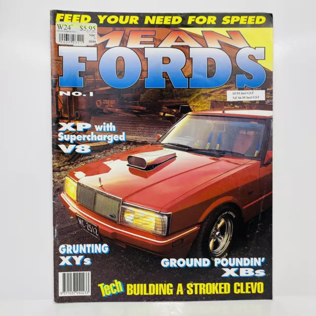 Mean Fords Magazine Issue #1 351 XD Falcon Ute Supercharged XP Van 351 XT Wagon