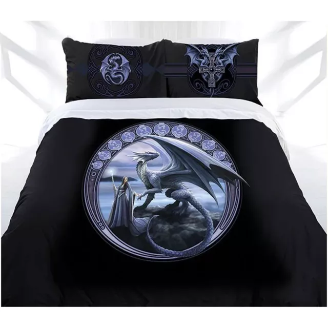 Anne Stokes New Horizon Fantasy Quilt Doona Duvet Cover Set / DOUBLE NEW SEALED