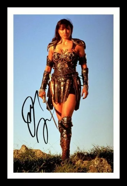 Lucy Lawless - Xena Autograph Signed & Framed Photo