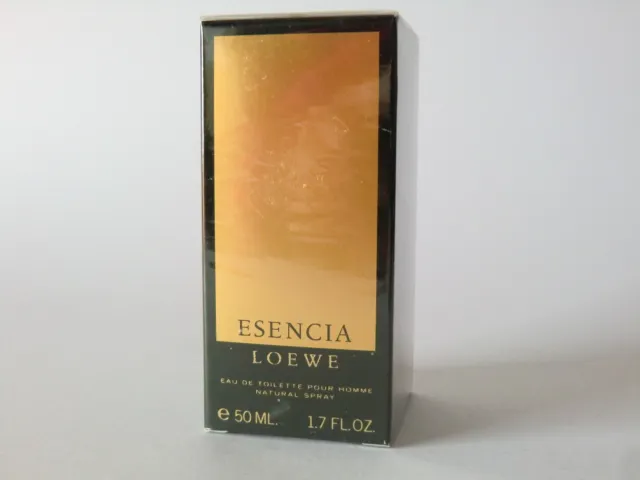 Loewe ESENCIA Pour Homme EDT Nat Spray 50ml - 1.7 Oz BNIB Retail Sealed OVP