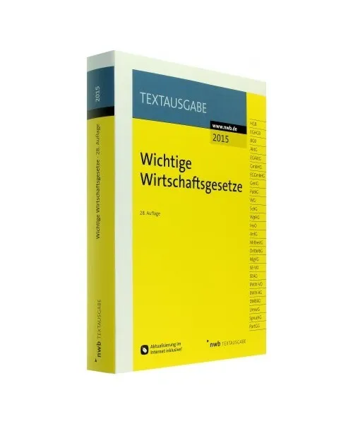 Wichtige Wirtschaftsgesetze