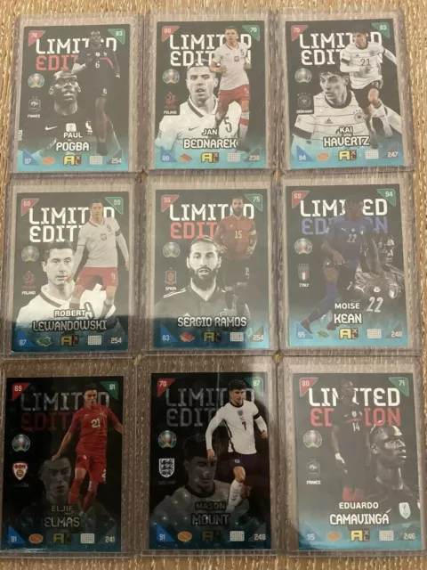 panini adrenalyn Xl Uefa Euro 2020 Kick Off Limited Édition