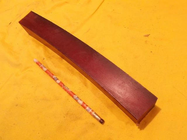 1 1/2" AMBER POLYURETHANE SQUARE BAR machinable plastic stock 1 1/2" x 12"