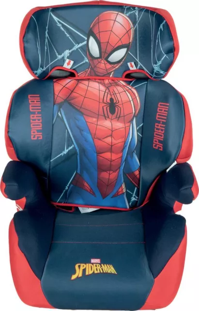 Asiento de Coche Automático Spiderman, Grupo 2-3 (Da 15 En 36 KG) Niño Marvel