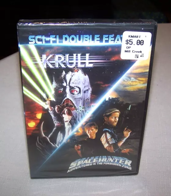 KRULL / SPACEHUNTER: Adventures In Forbidden Zone Double Feature (DVD, 1983) NEW