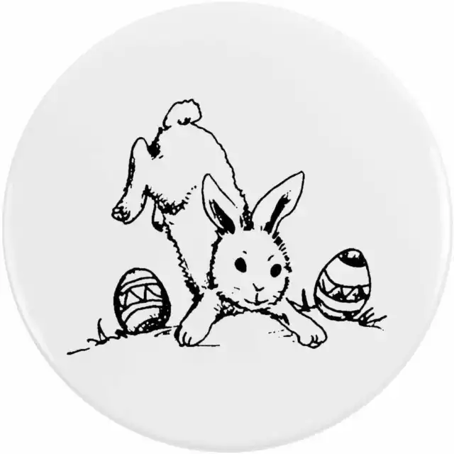'Conejo de Pascua' Insignia de Botones Pin (BB005123)
