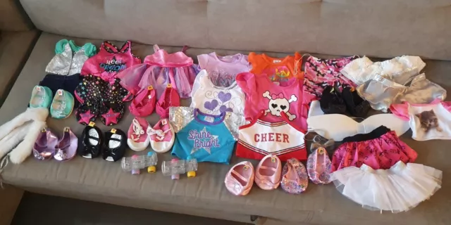 Huge Build A Bear Clothing Accessories Bundle Clothes Shoes Job Lot