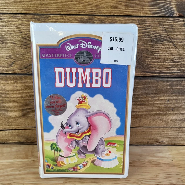 DUMBO VHS TAPE Walt Disney Masterpiece Collection Brand New Factory ...