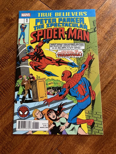 Marvel True Believers Spectacular Spider-Man Peter Parker # 1 NM reprint bronze