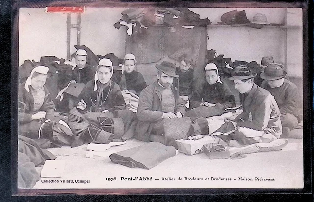 CPA 29 - PONT L'ABBE (Finistère) - 1299. Le Vieux Brodeur de Pont