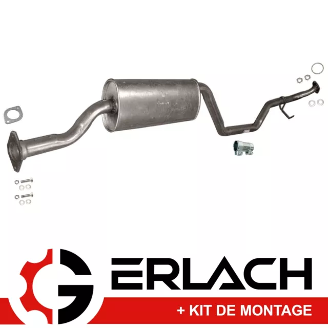 Silencieux intermediaire pour Nissan Murano 3.5 4x4 7237