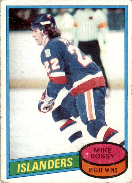 1980 Topps #25 Mike Bossy New York Islanders VG-EX