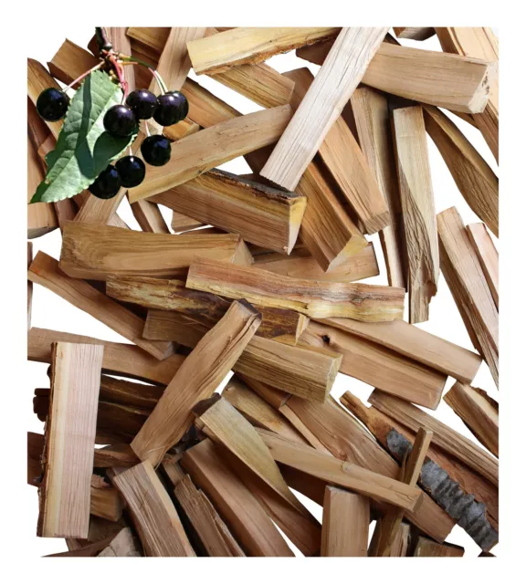 WILDKIRSCHE Smokerholz 15KG - Wild Cherry BBQ Holz Räucherholz Smoker Wood