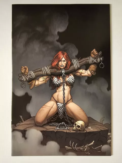 Savage Red Sonja: Queen Of Frozen Wastes #2 Frank Cho Virgin Incentive Variant