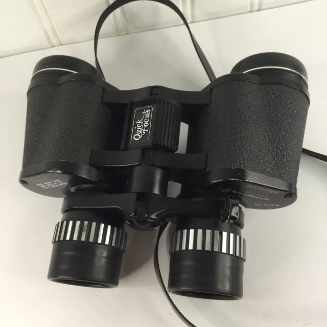 Sears Vintage Discoverer Binoculars 7-15X 35MM Quick Zoom Made Japan No.583