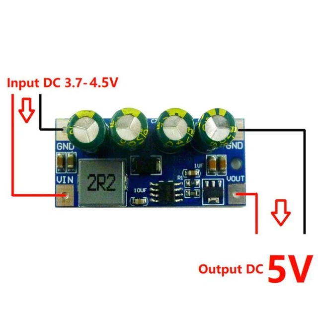 150W Boost Converter DC Step Up Wandler Modul DC 10V-32V Auf 12V-35V