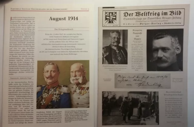 Faksimile Edition "1. Weltkrieg"