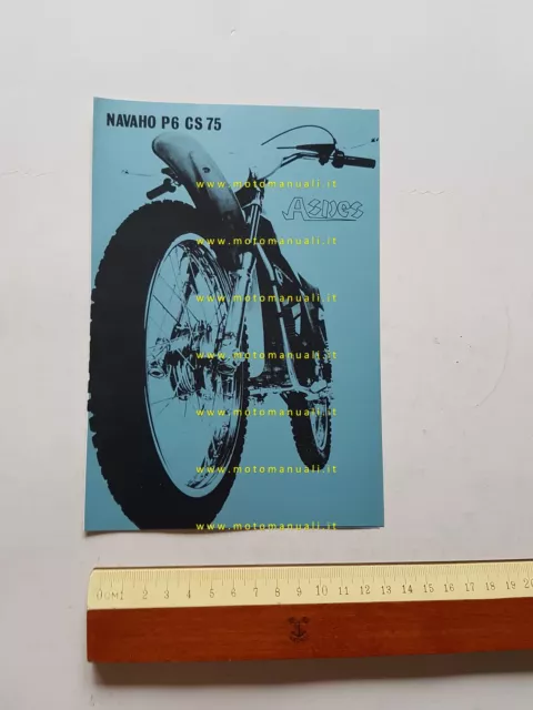 Aspes Navaho 50 P6 CS 1975 depliant originale italiano