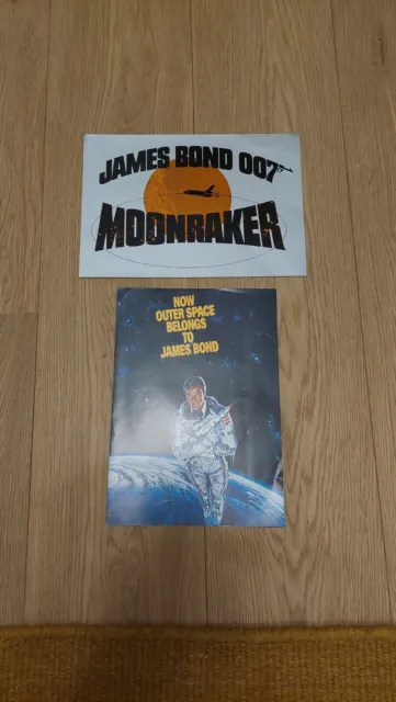 James Bond 007 Moonraker promotional items. Rare