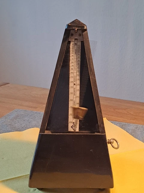 Maelzel/ Wittner Metronom Holzgehäuse von 1936 Bitte Text lesen!! 9