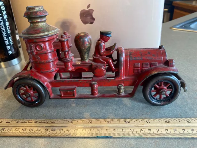 Kenton Cast Iron Fire Truck 1930's Pumper