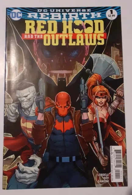 Dc Universe Rebirth. Red Hood And The Outlaws. Dc Comics. Nm.