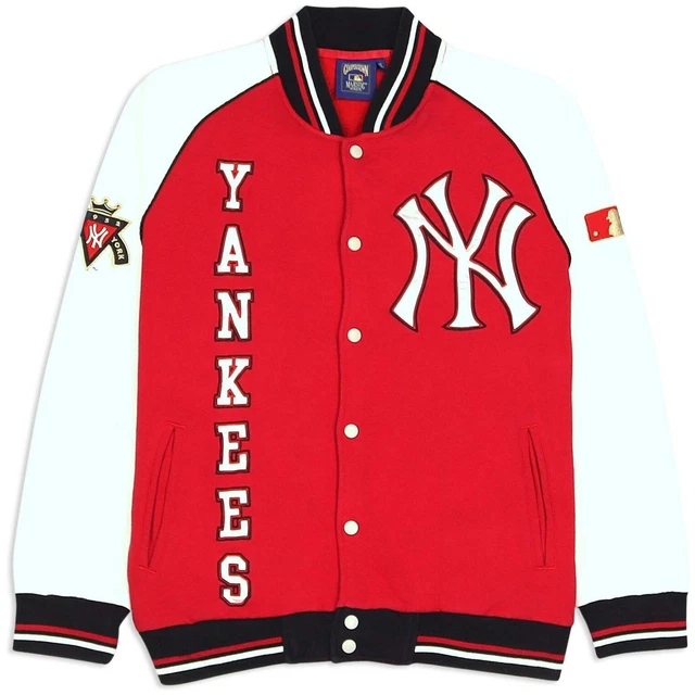 Men men Majestic Jacket MLB New York Yankees Varsity Sweater Baseball M L  XOB847