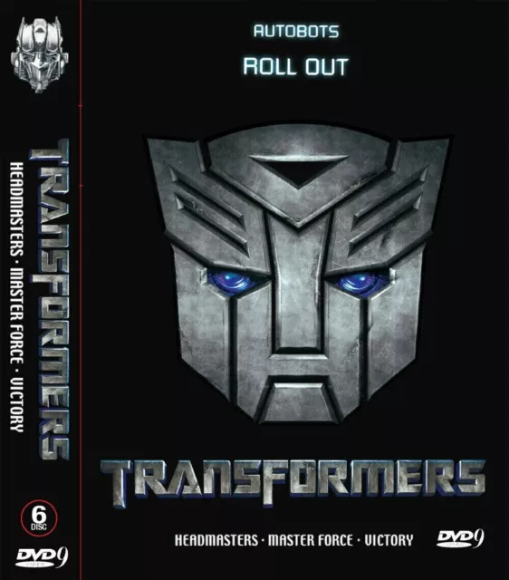 Transformers (Headmasters & Master Force & Victory) Anime Dvd English Dubbed