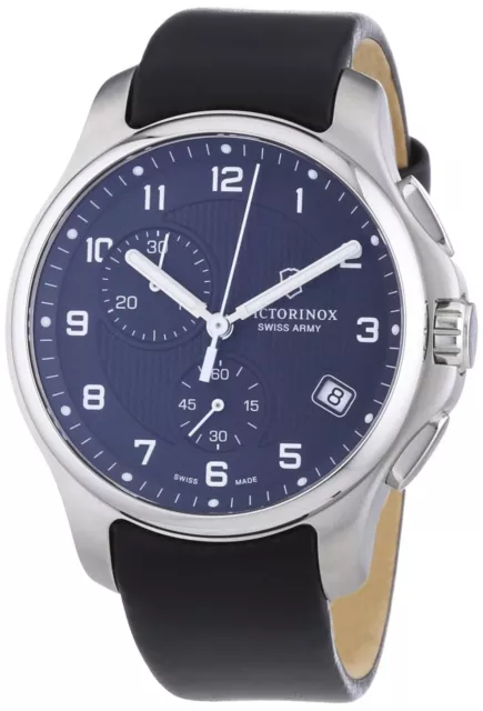 OROLOGIO VICTORINOX SWISS Army 241674 Quadrante Nero Acciaio Inox