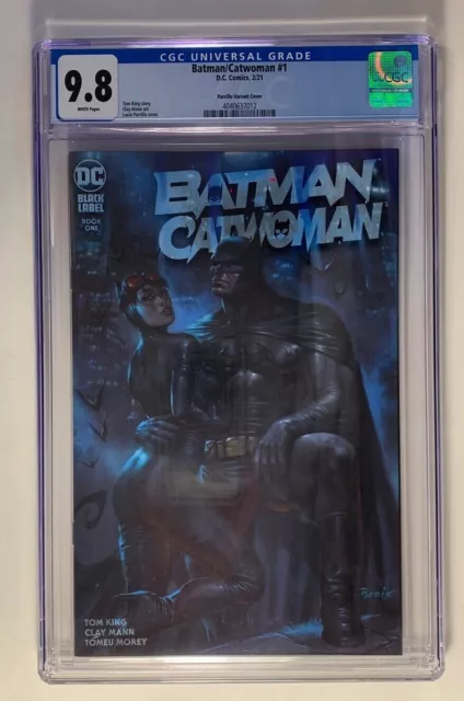 Batman/Catwoman #1 (12'21) Cgc 9.8 Nm/M Lucio Parrillo Variant Cover Dc Comics