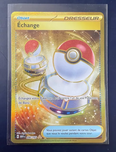 Échange d'Énergie - 212/195 - Dresseur Secrète Gold - Carte Pokémon Tempête  Argentée EB12 - DracauGames