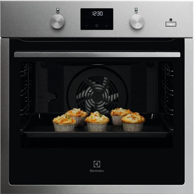 Electrolux KODGS20TX four 72 L 2990 W A+++ Noir, Acier inoxydable