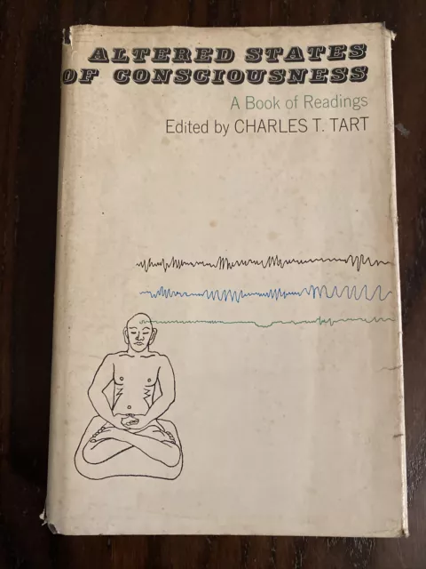 ALTERED STATES OF CONSCIOUSNESS ed. by Charles C. Tart HC w/ DJ 1st Ed/2nd Print