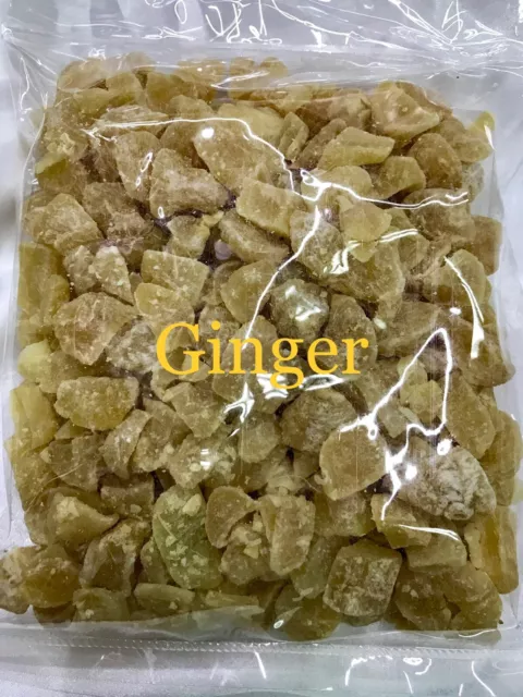 Dried Ginger 1Kg Natural Fruit Healthy Snack Thai Food Delicious Thailand